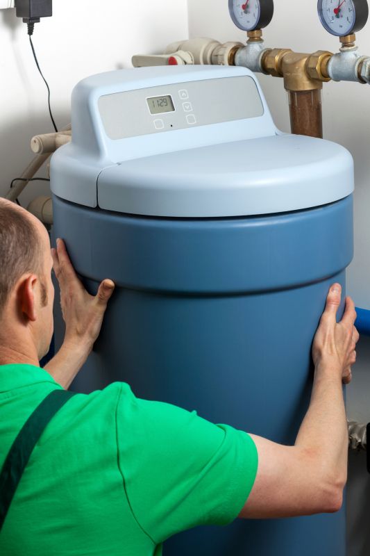 Softener System Installation Site